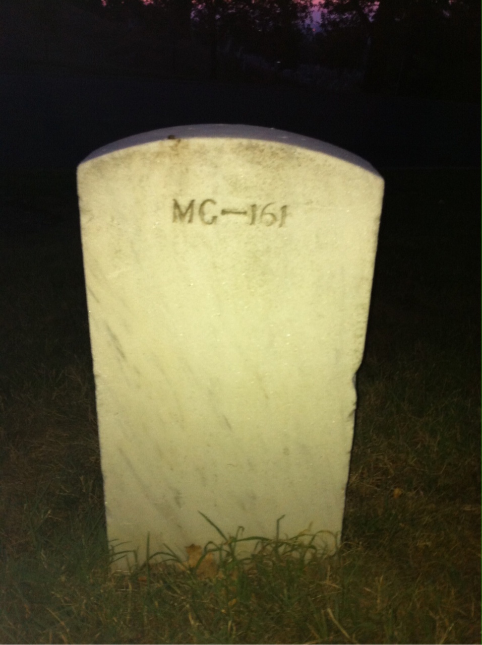 Headstone of Charles Glendon Dudley