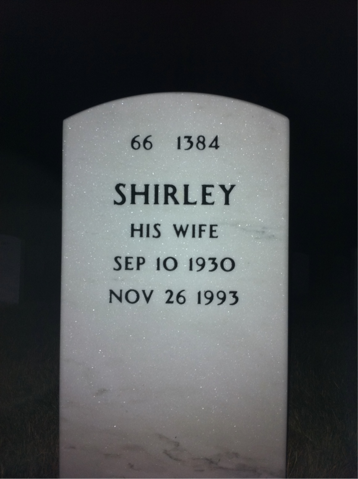 Back of headstone — Francis Giannascoli