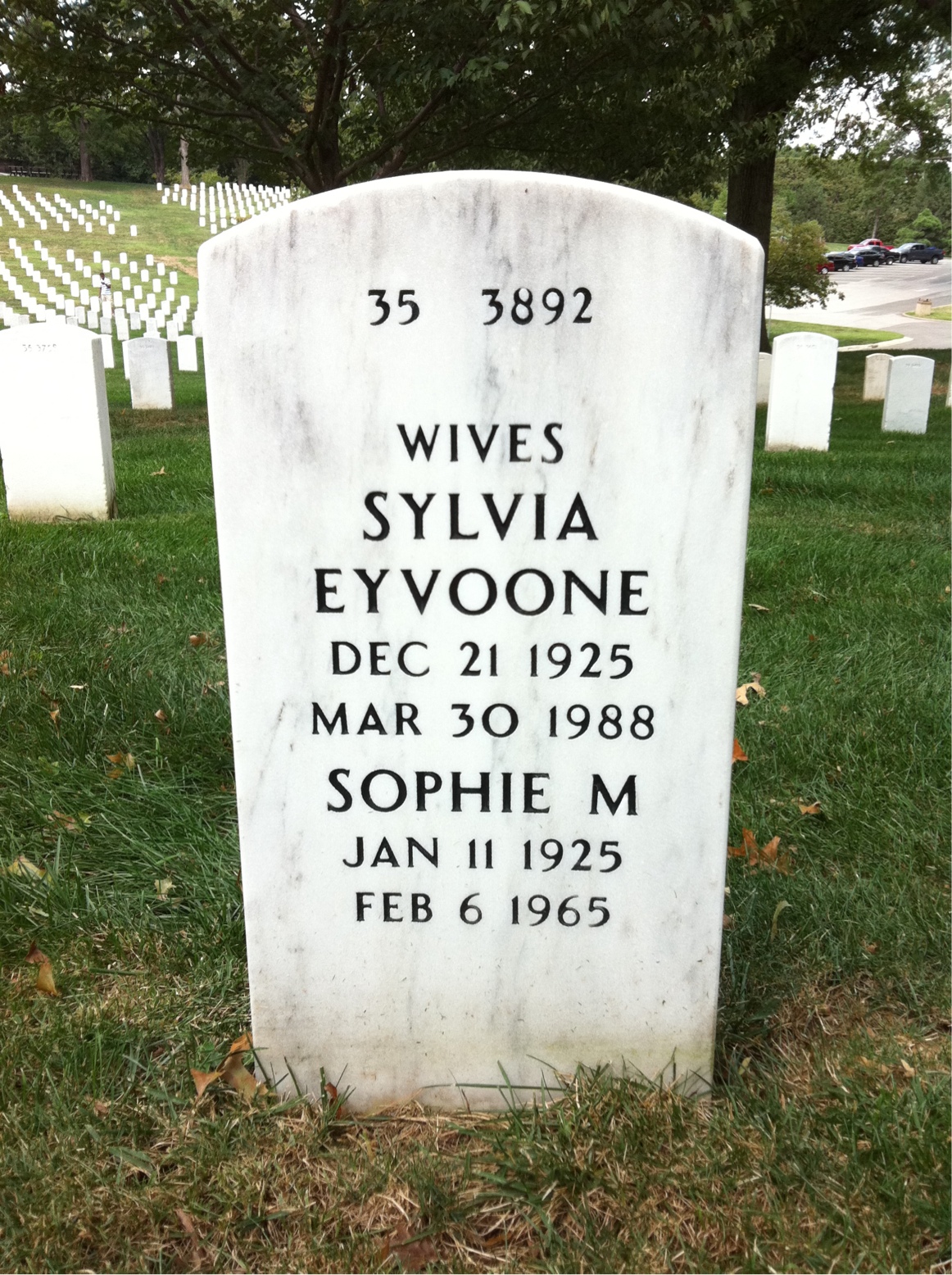 Back of headstone — Edward Bennett