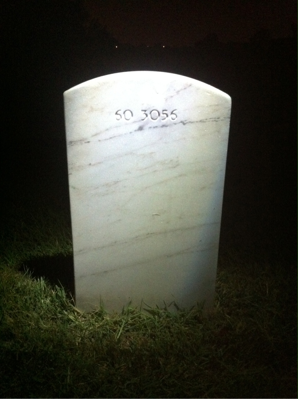 Back of headstone — Arpod Artwohl