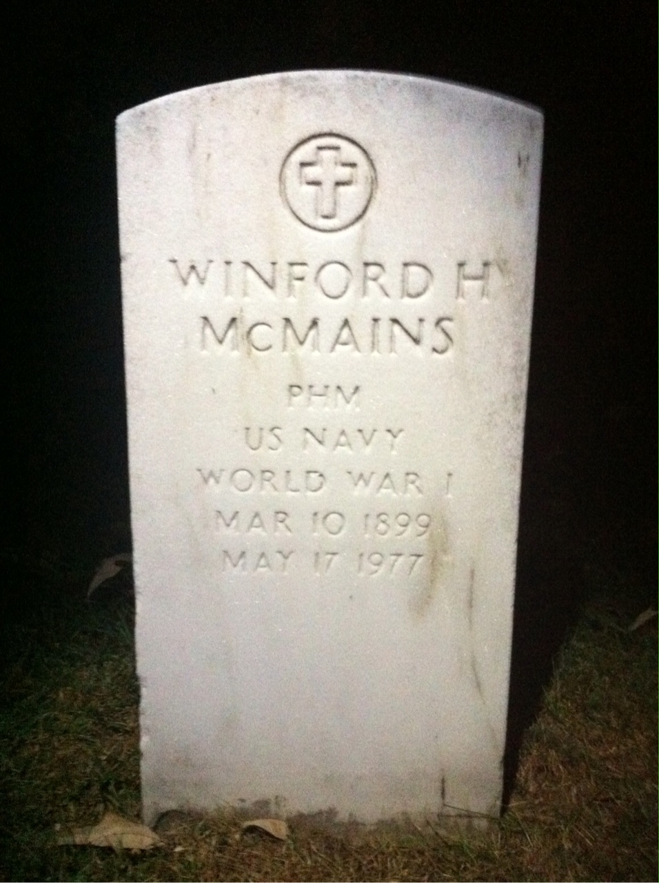 Winford Hollie Mcmains