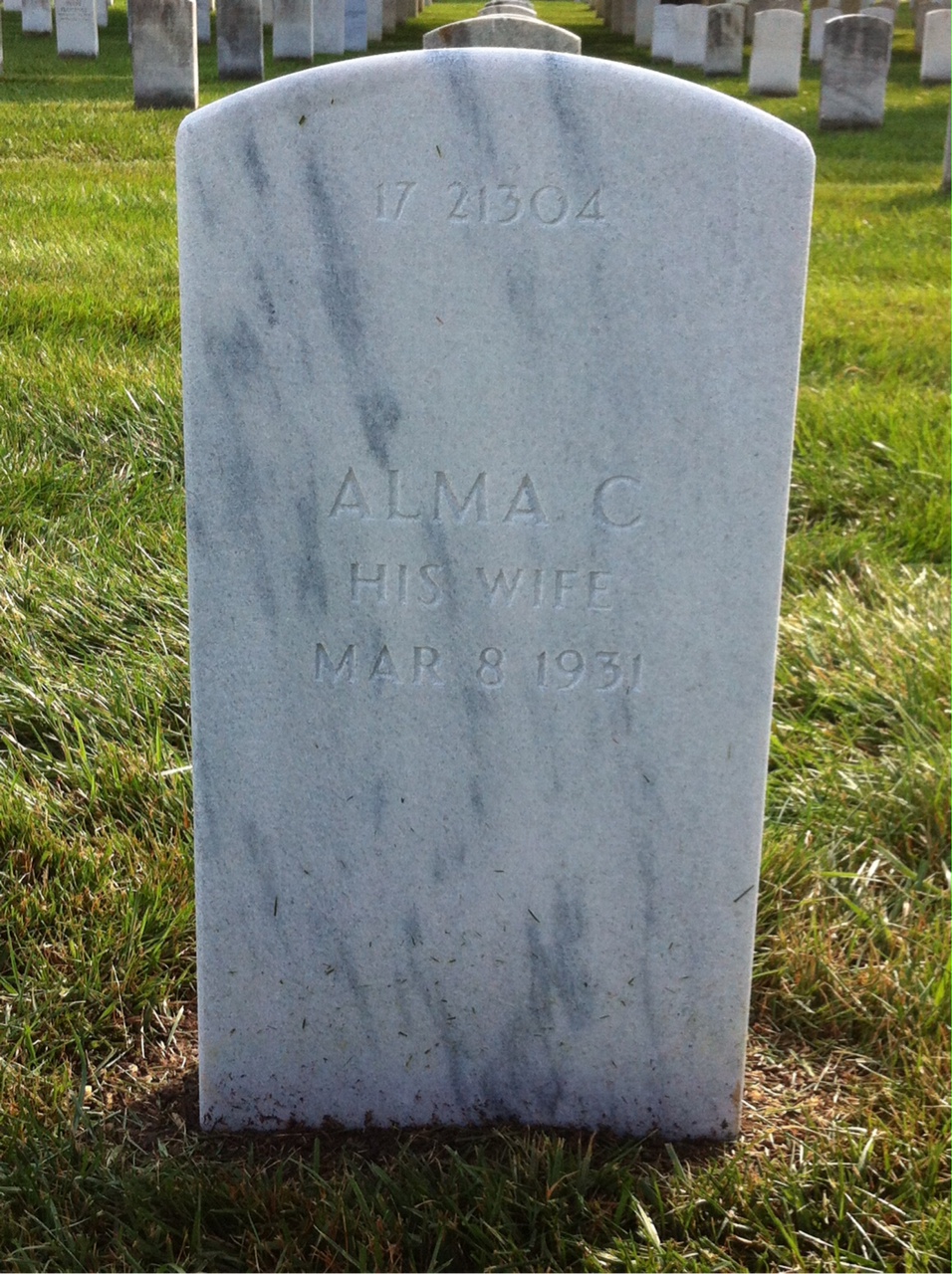 Headstone of John Nicola