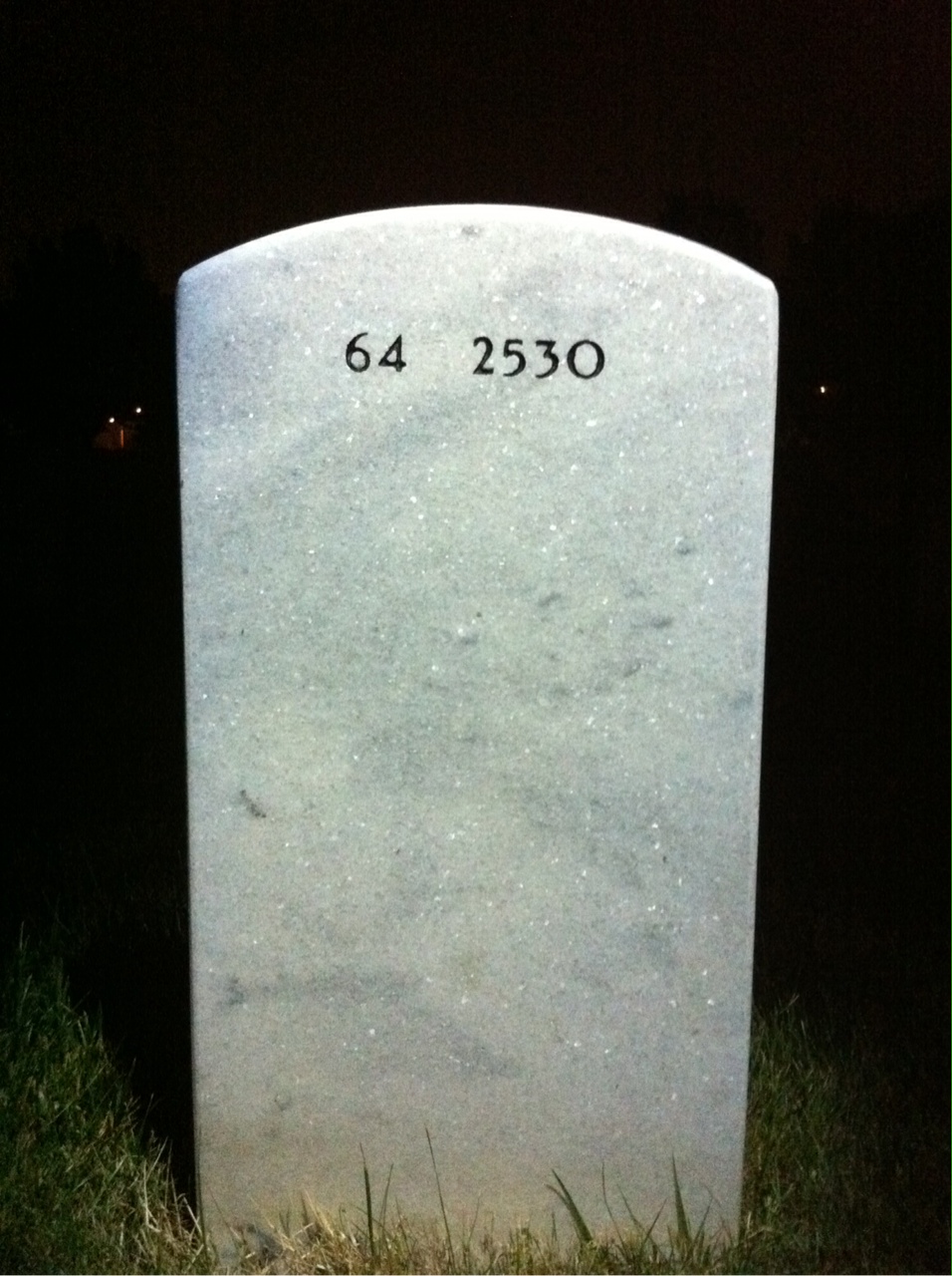Back of headstone — Pedro Cadenas-Planas
