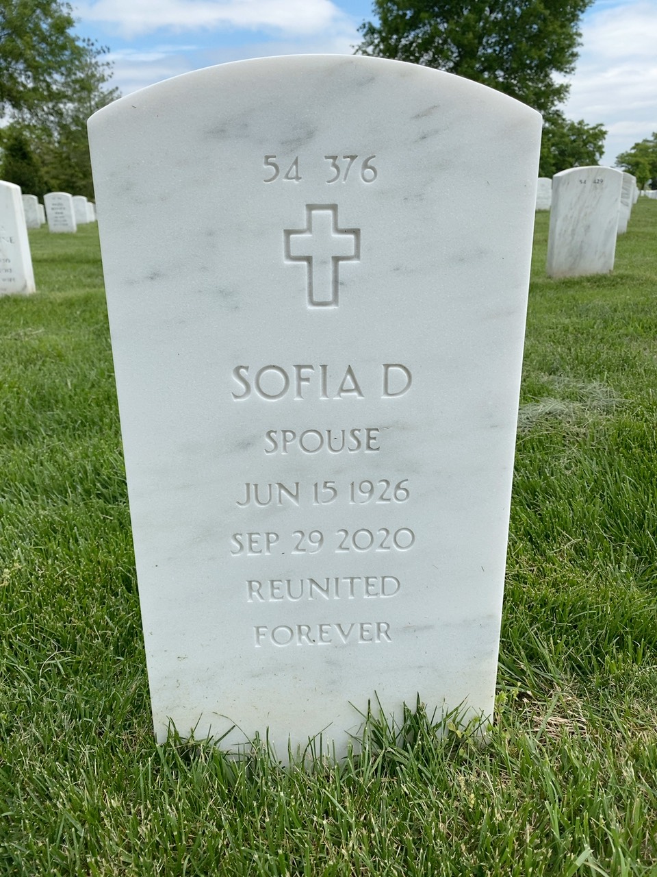 Back of headstone — Robert Kelly