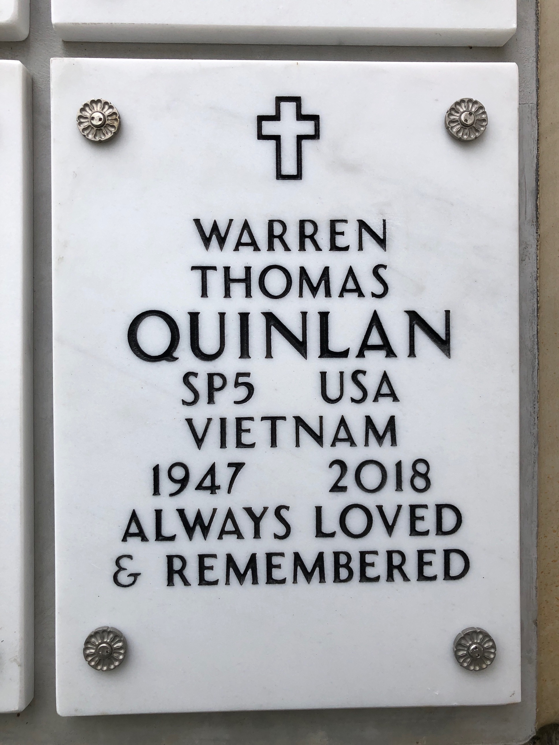 Warren T Quinlan