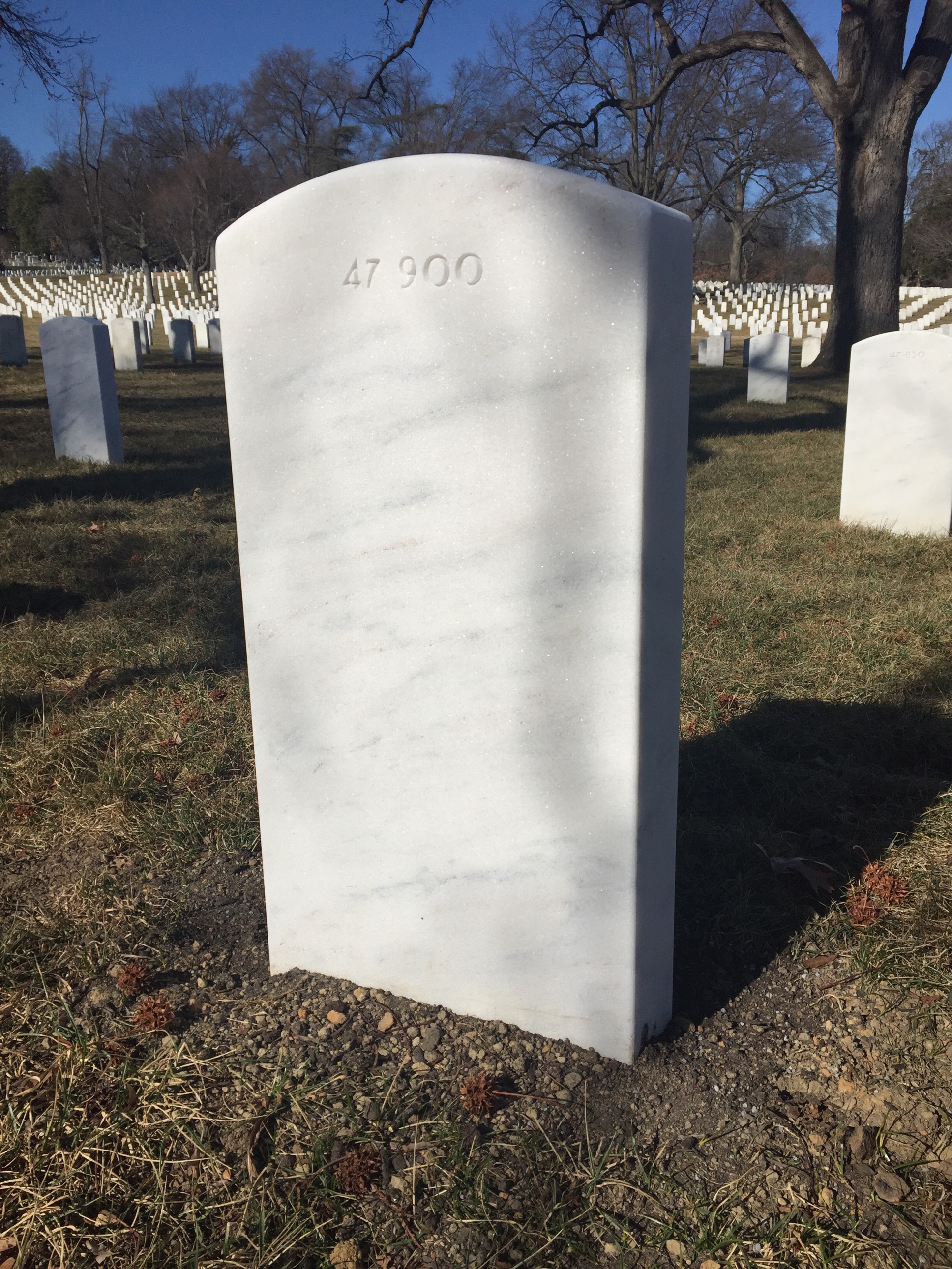Back of headstone — Cornelius Bohannon