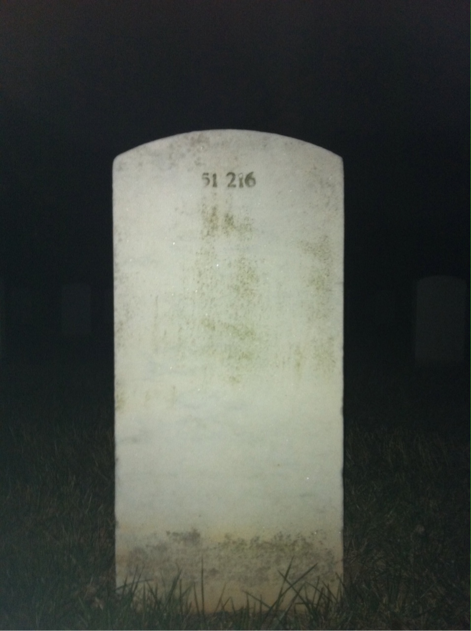 Back of headstone — Amato Tassa