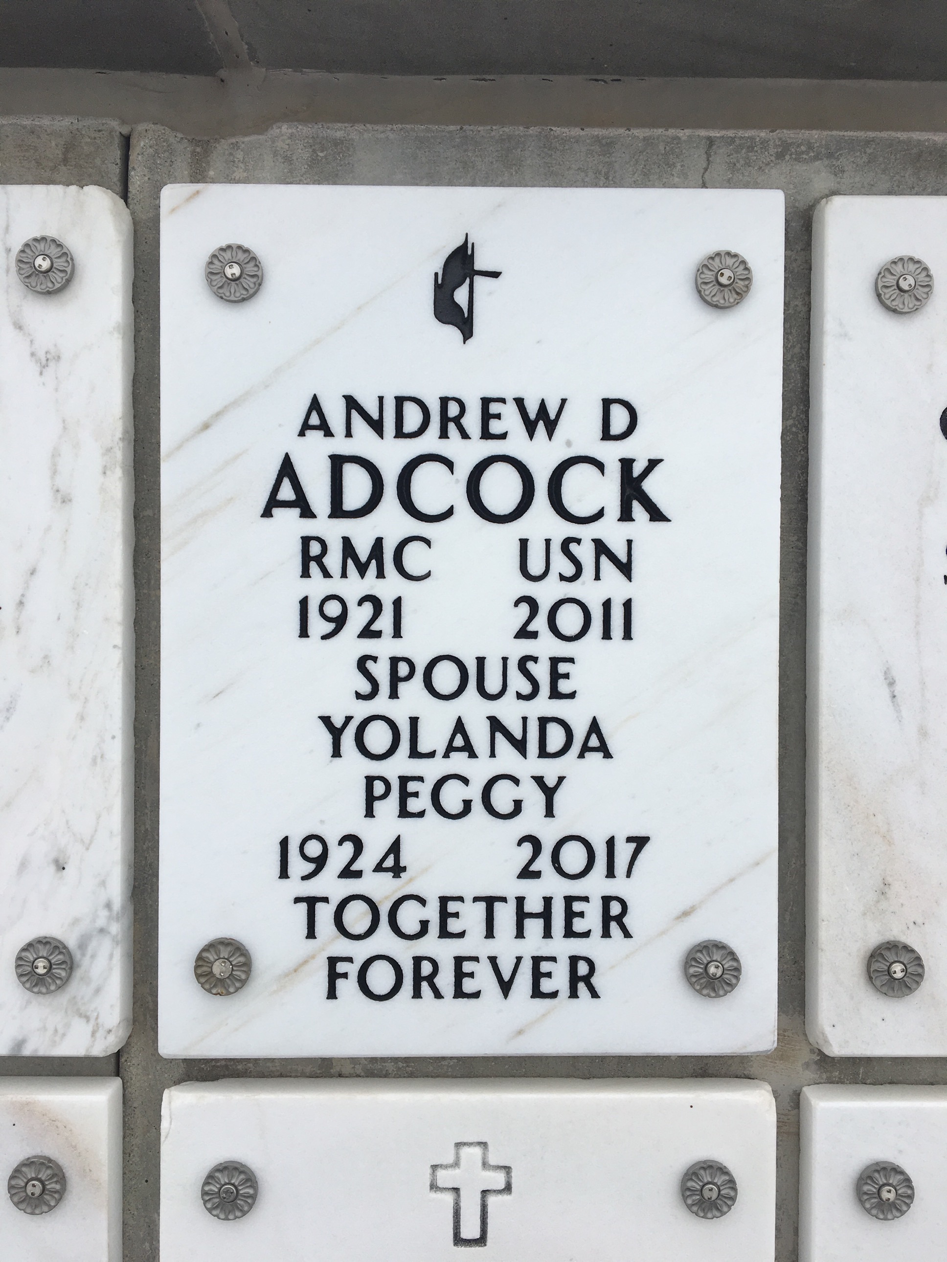 Andrew D Adcock