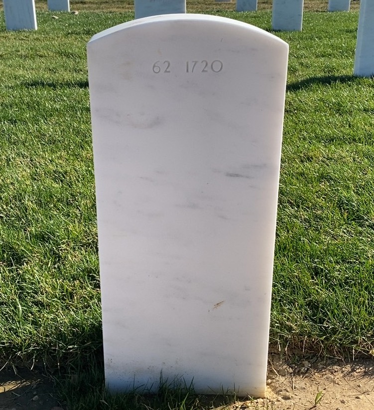 Back of headstone — Thomas Morgan Williams