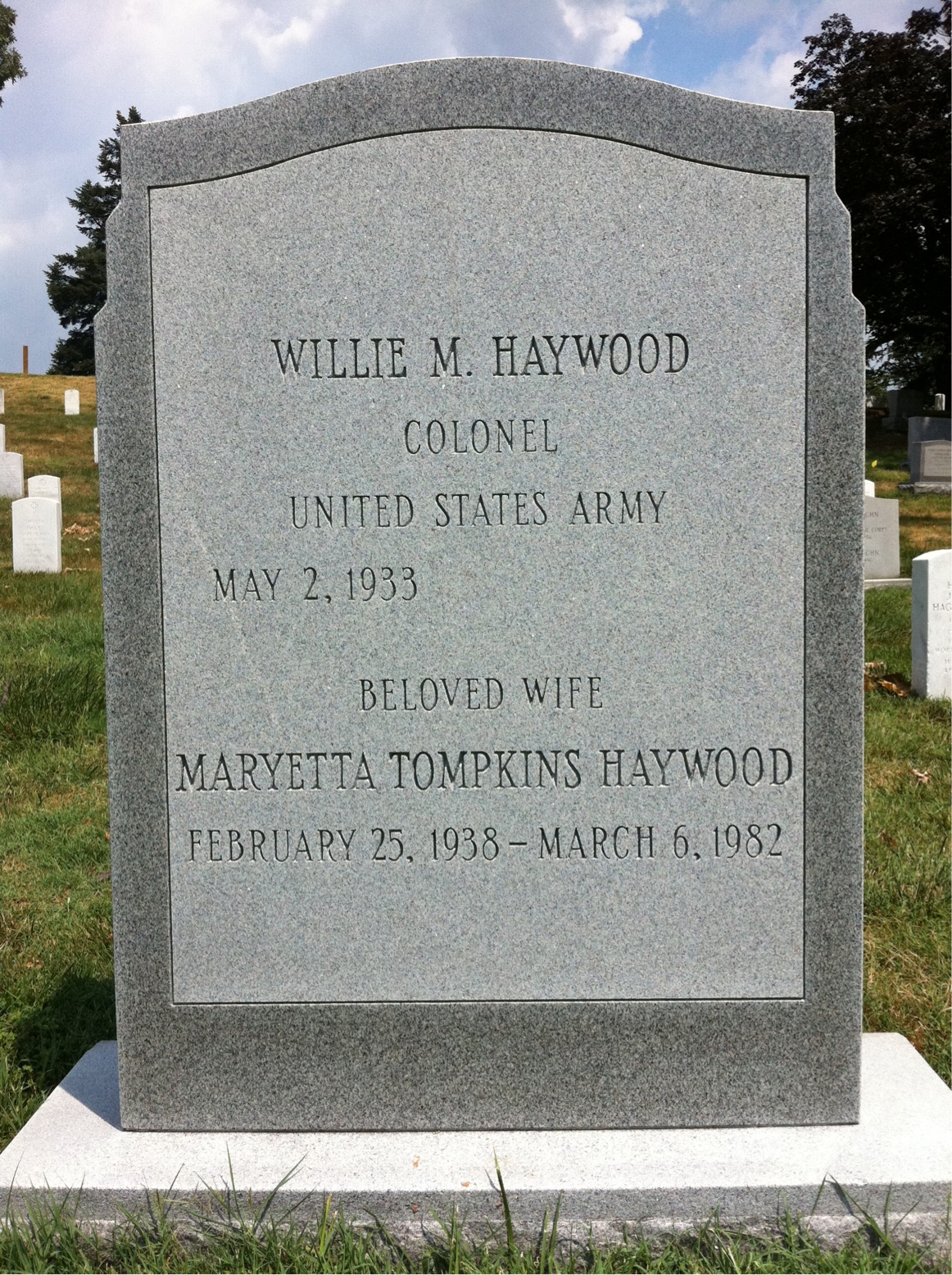 Willie Mathews Haywood
