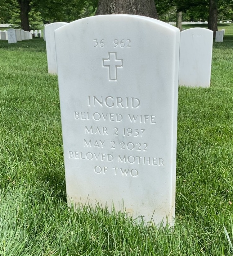 Back of headstone — James Monaghan
