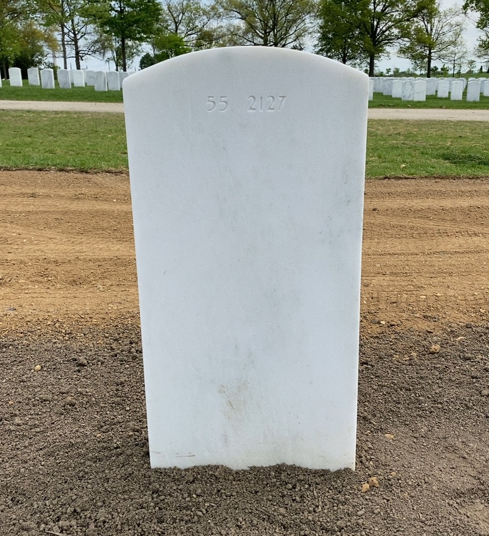 Back of headstone — Steven Mommaerts