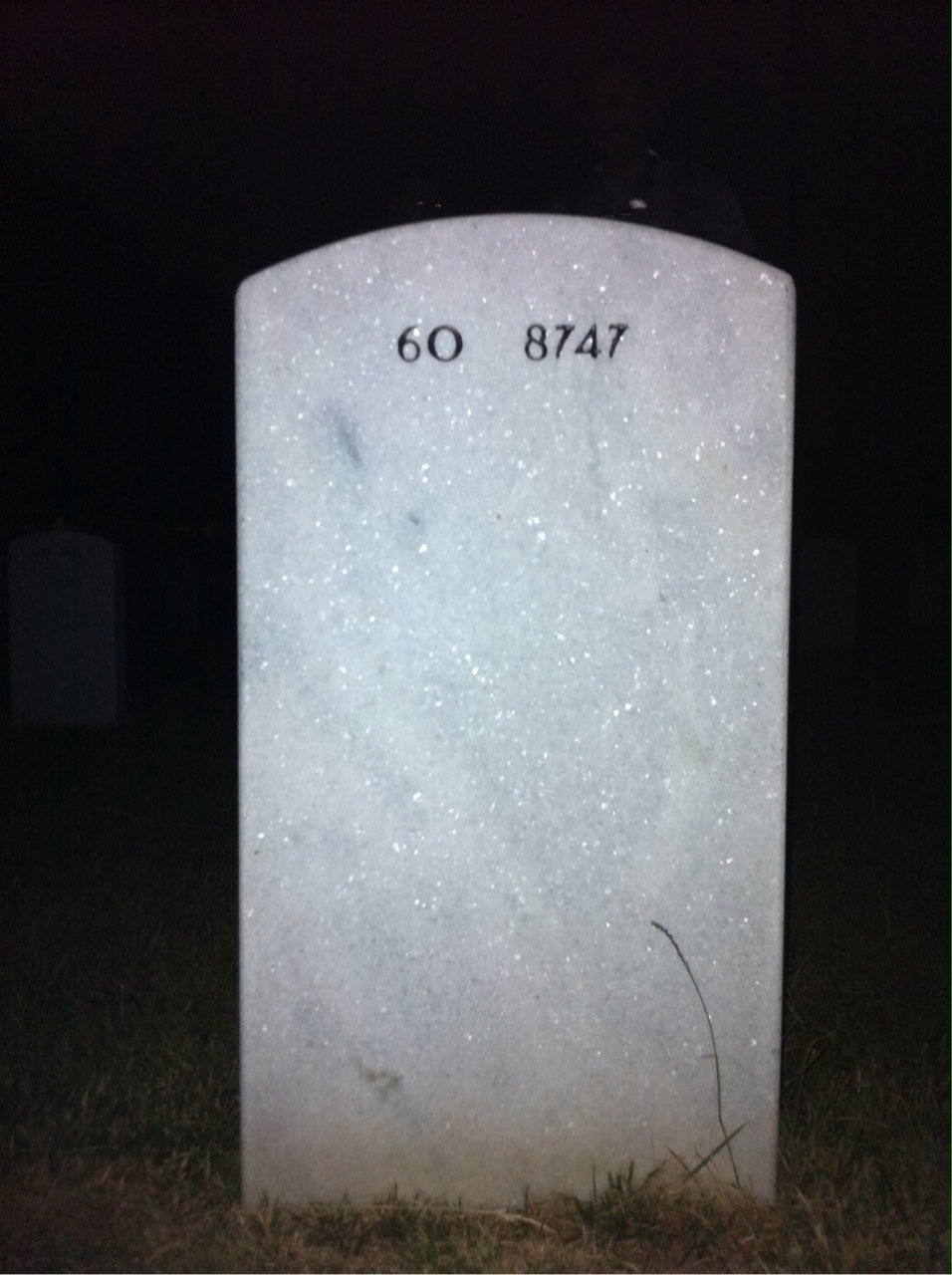 Back of headstone — Joseph Hernandez