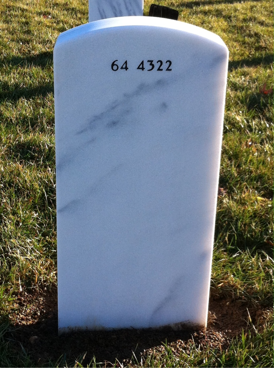 Back of headstone — Roberto Morales-Lopez