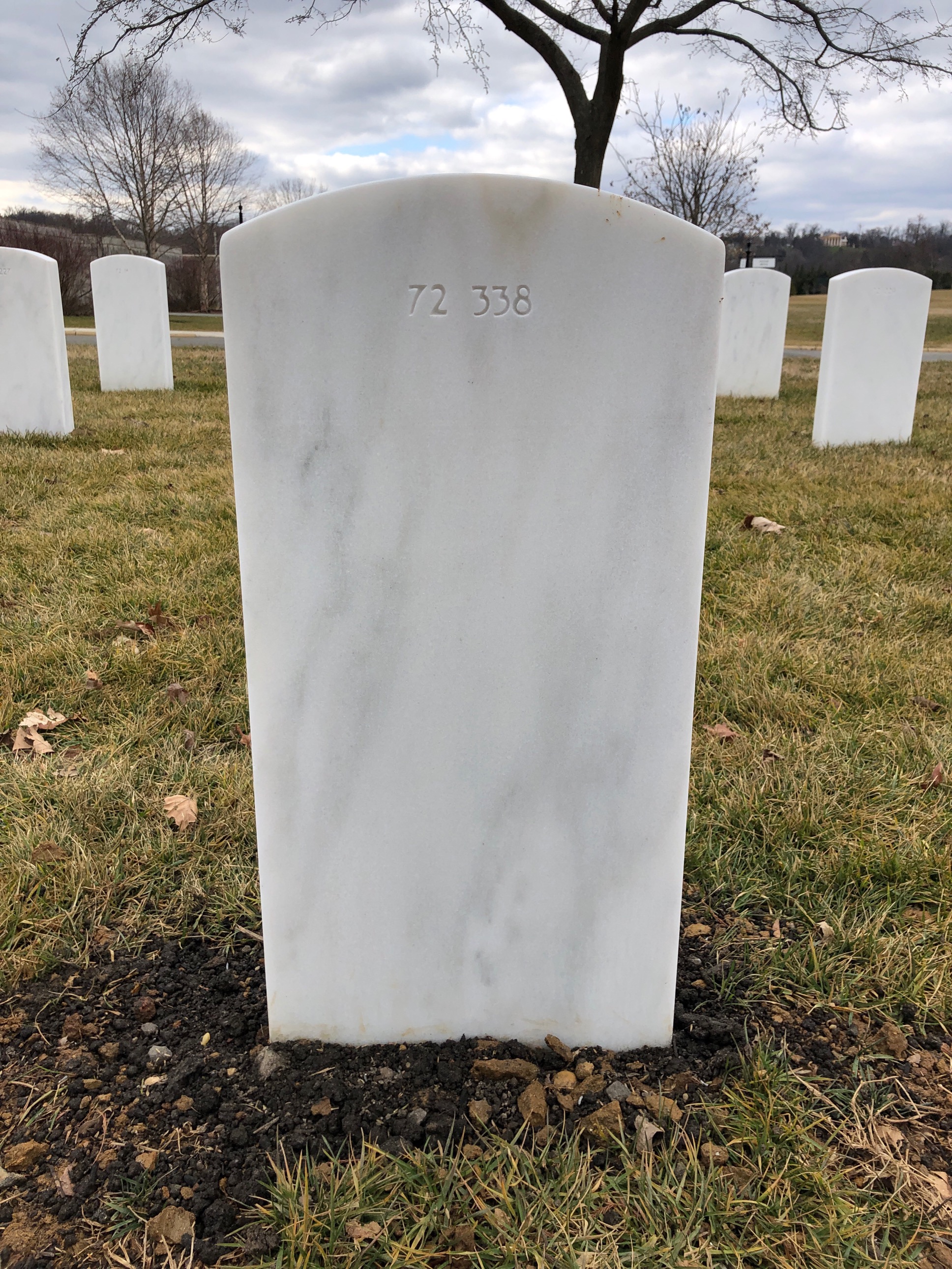 Back of headstone — Edmund Murphy