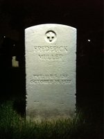Frederick Muller — Headstone Front