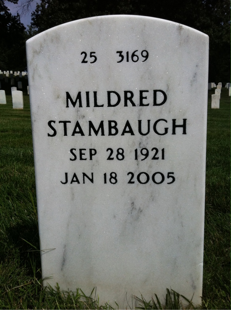 Back of headstone — Donald Seeley
