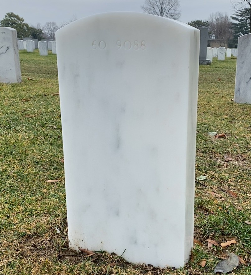 Back of headstone — Benjamin Kopp