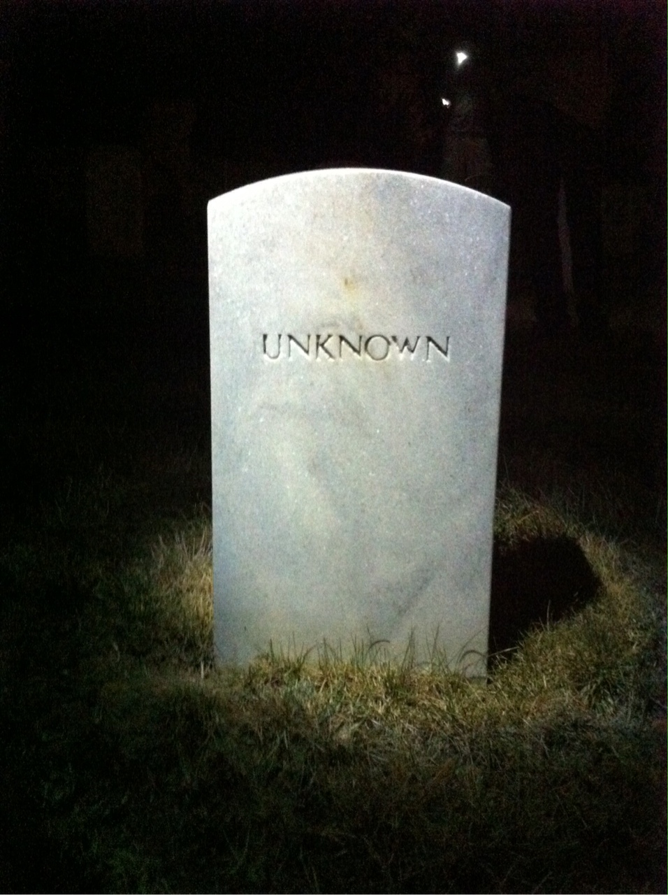 Headstone of Unknown Unknown