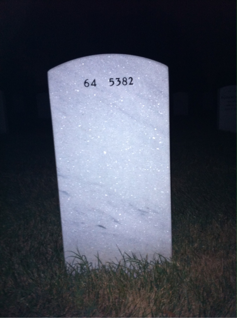 Back of headstone — Dorothy Watt