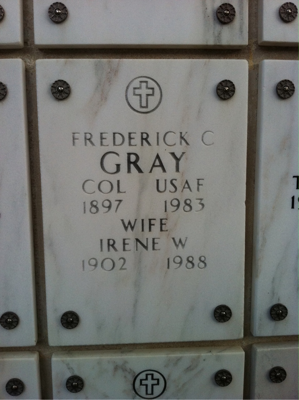 Frederick C Gray