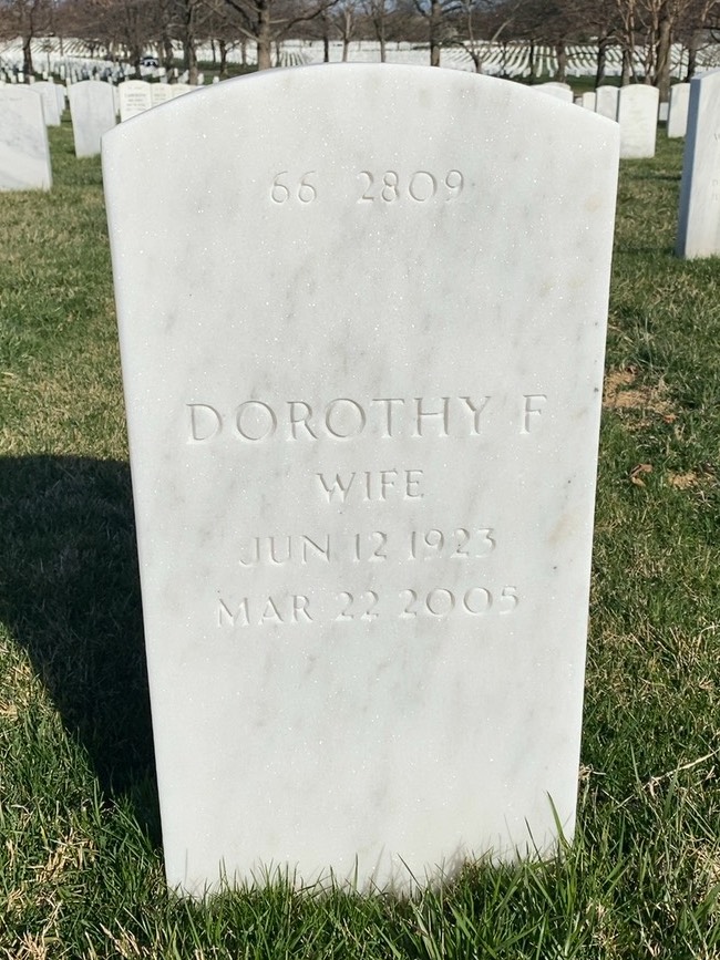 Back of headstone — Kenneth Kone