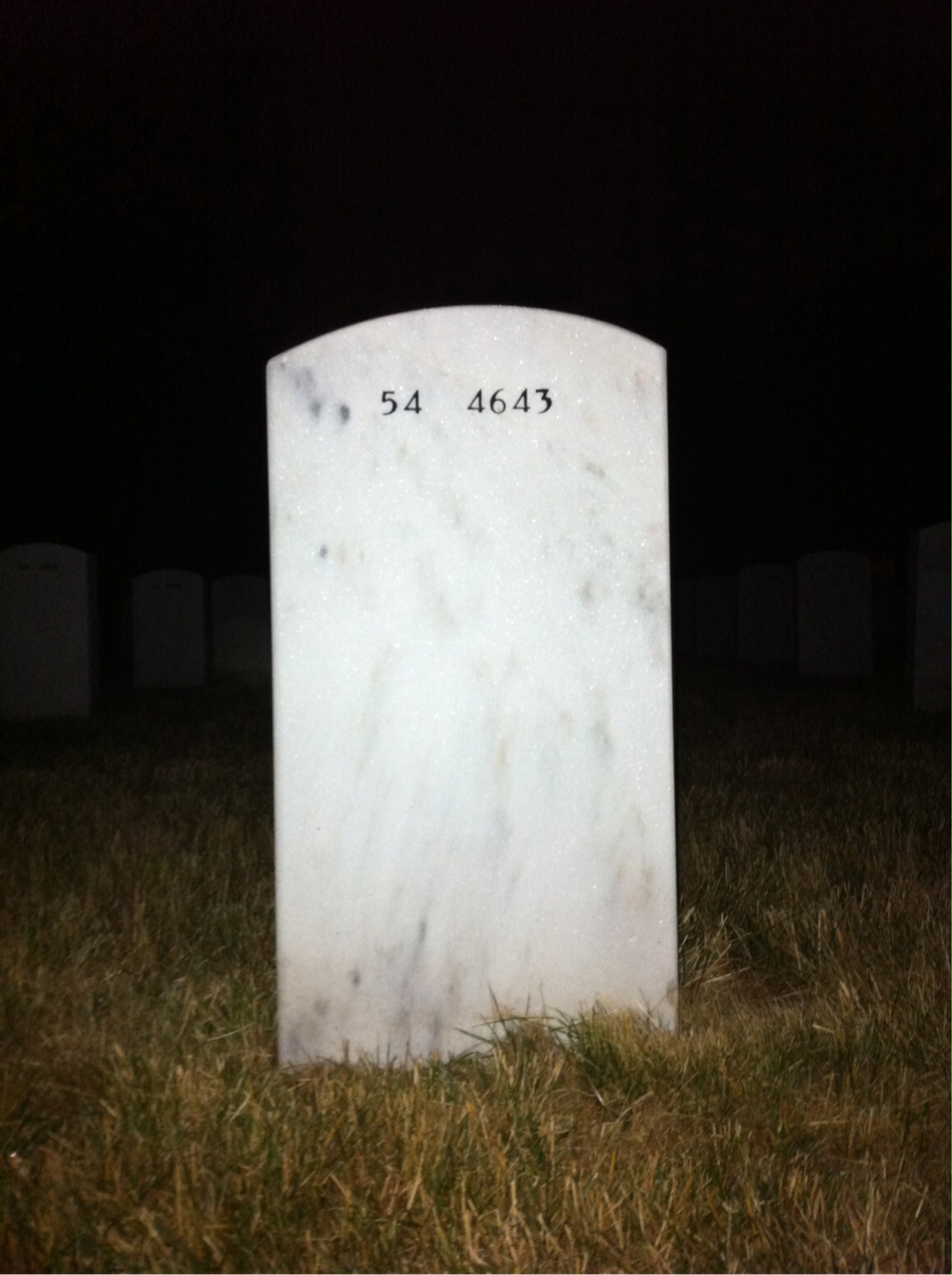Back of headstone — Robert Lucadello