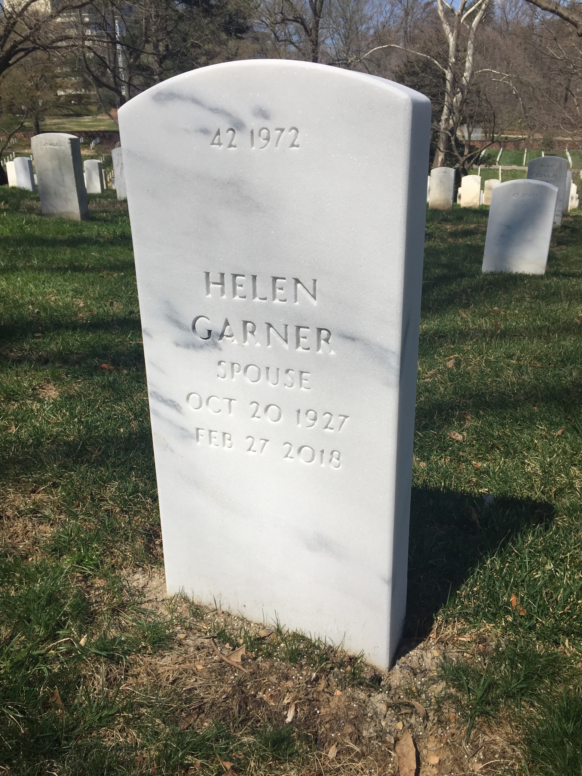 Back of headstone — John Ryan