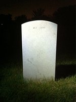 Brian Moss — Headstone Back