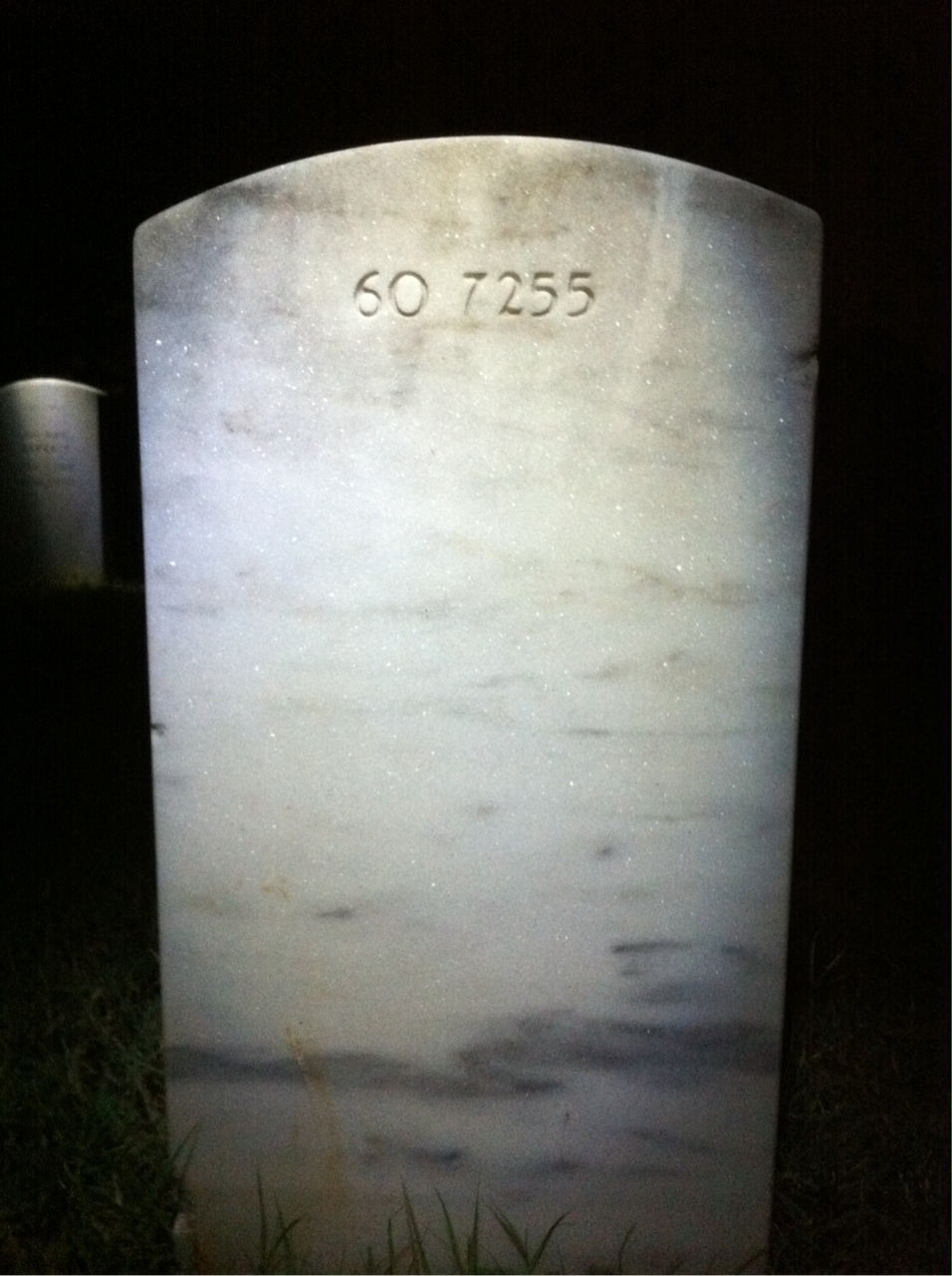 Back of headstone — Bernard Muller-Thym