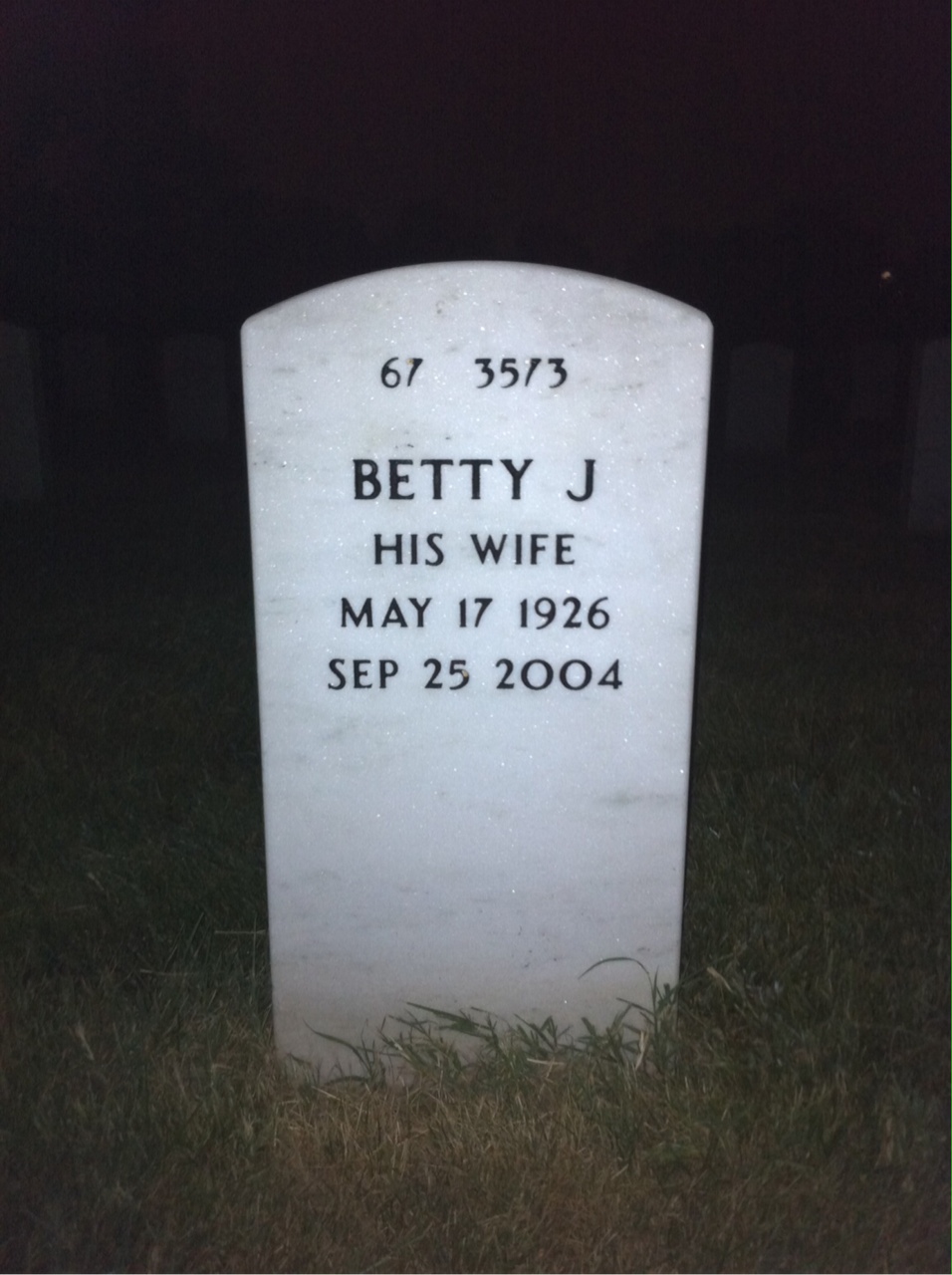 Back of headstone — Alan Hechmer