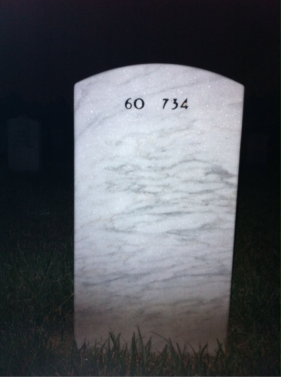 Back of headstone — John Quinn