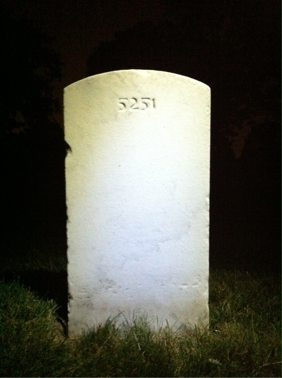 Back of headstone — William Moltz