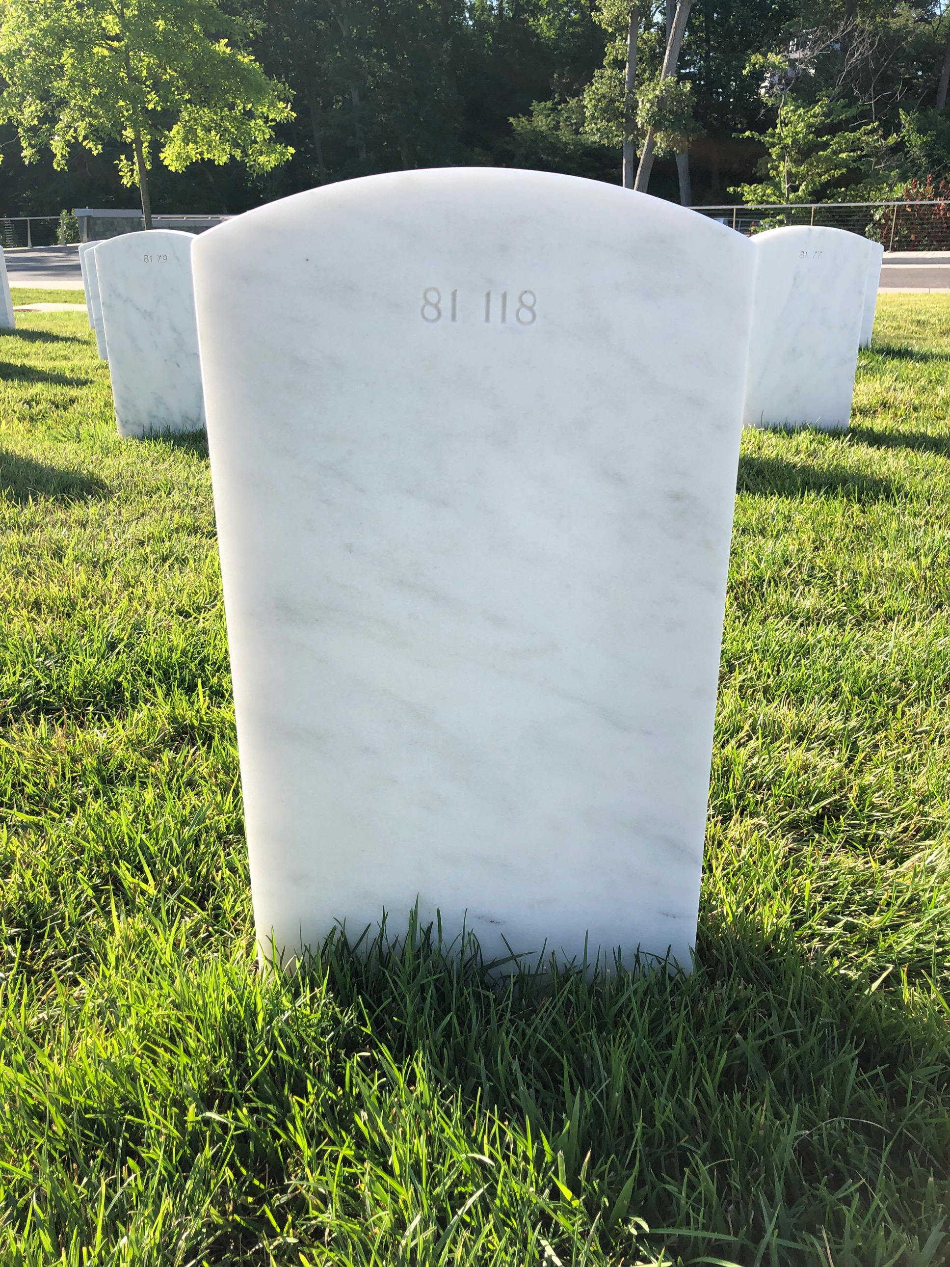 Back of headstone — Amedeo Mannino