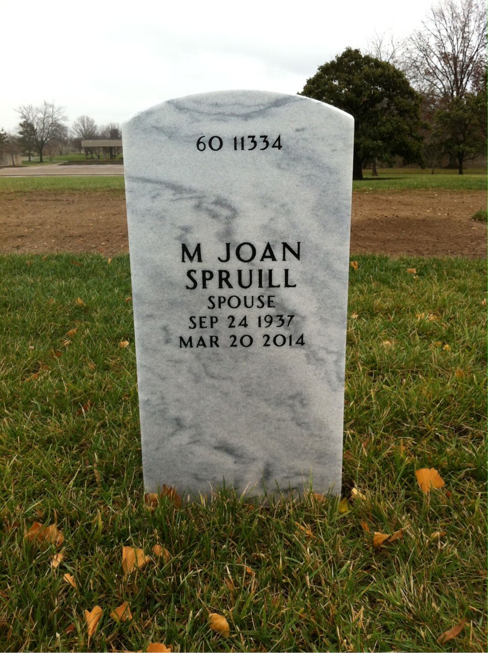 Back of headstone — Robert Boudreaux