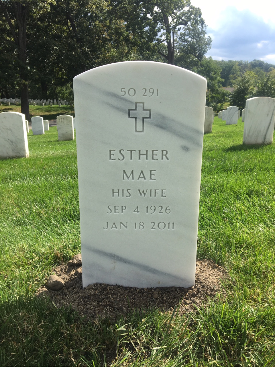 Back of headstone — William Murphy