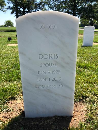 Back of headstone — Charles Barr