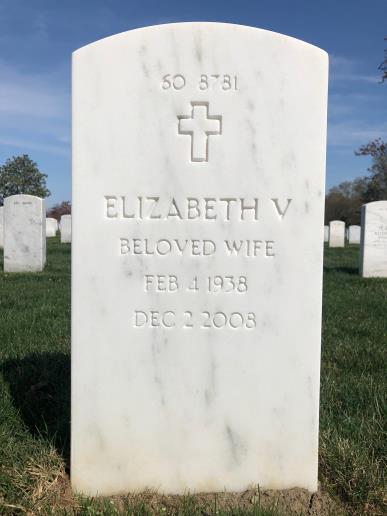 Back of headstone — Harlan Hobbs
