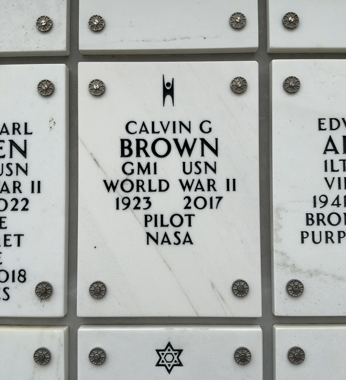 Calvin G Brown