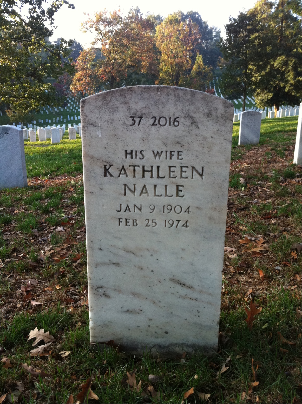 Back of headstone — Joseph Baldassaro