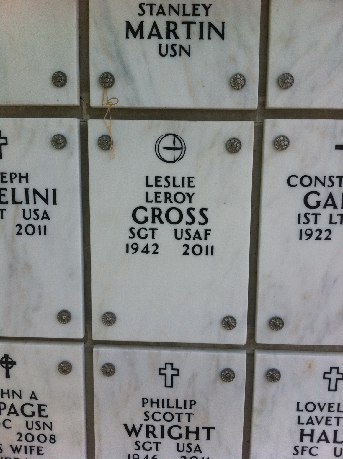 Leslie Leroy Gross