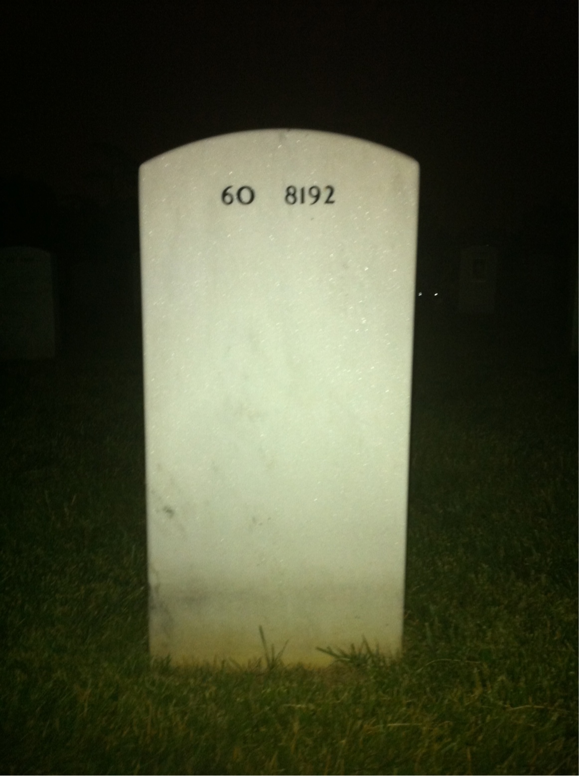 Back of headstone — Neil Prince