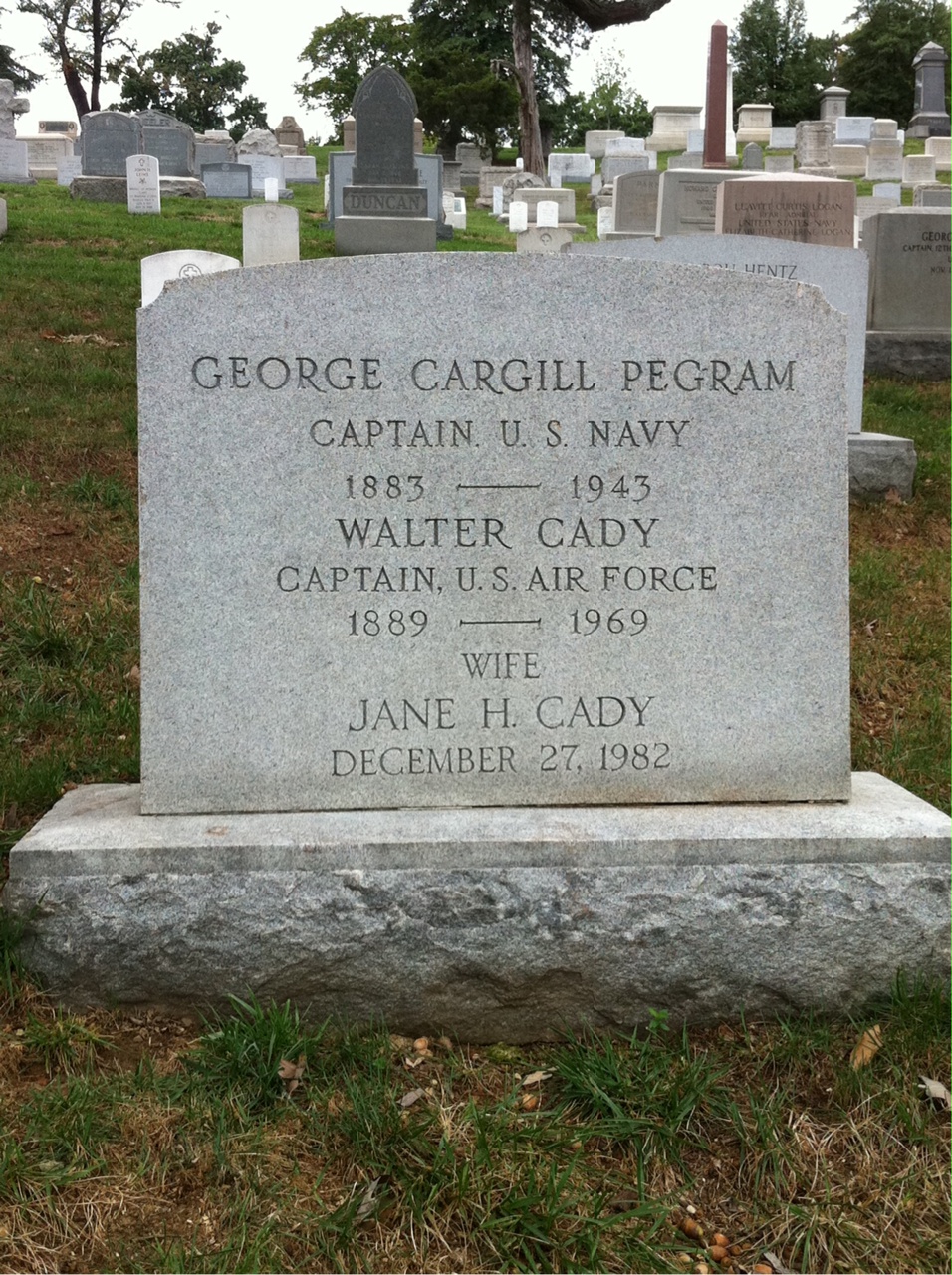 Walter H Cady