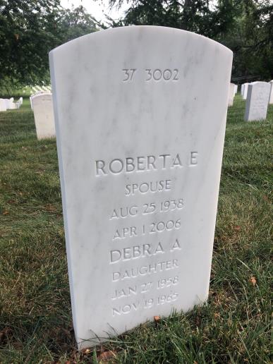Back of headstone — Hugh Bruckschen