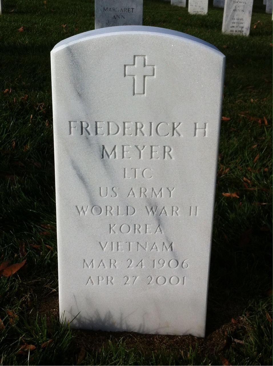 Frederick H Meyer