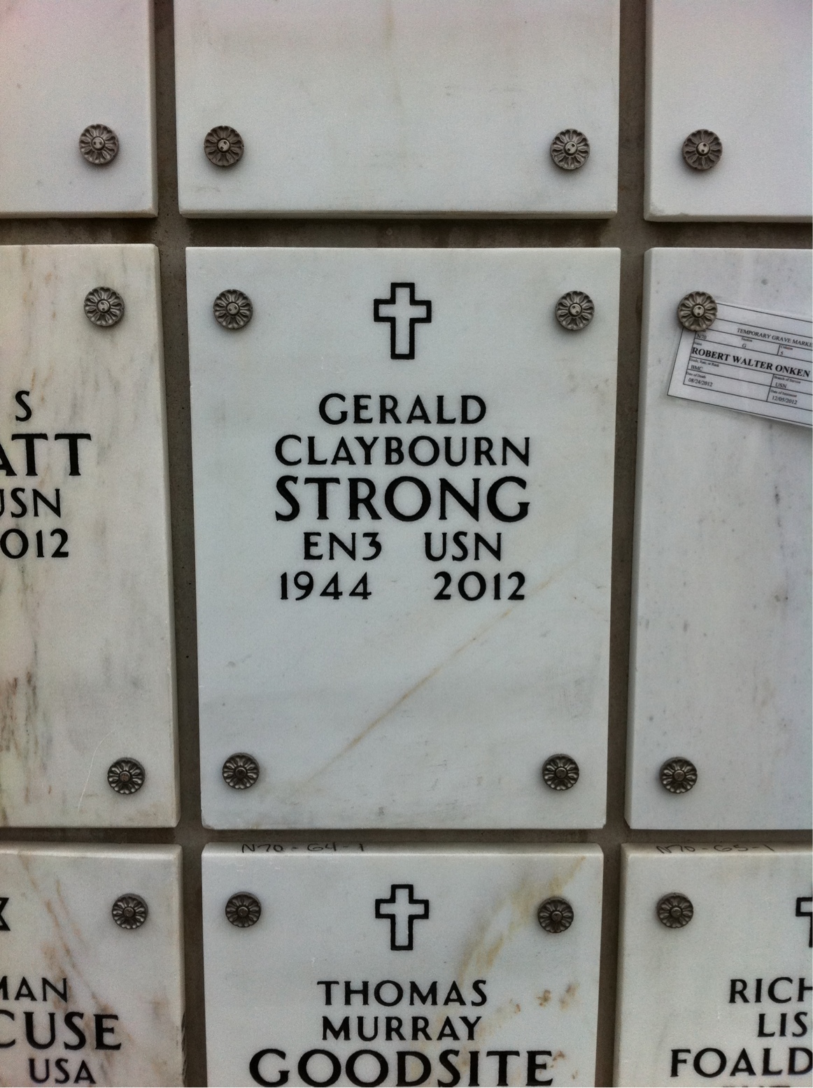 Gerald Edward Strong
