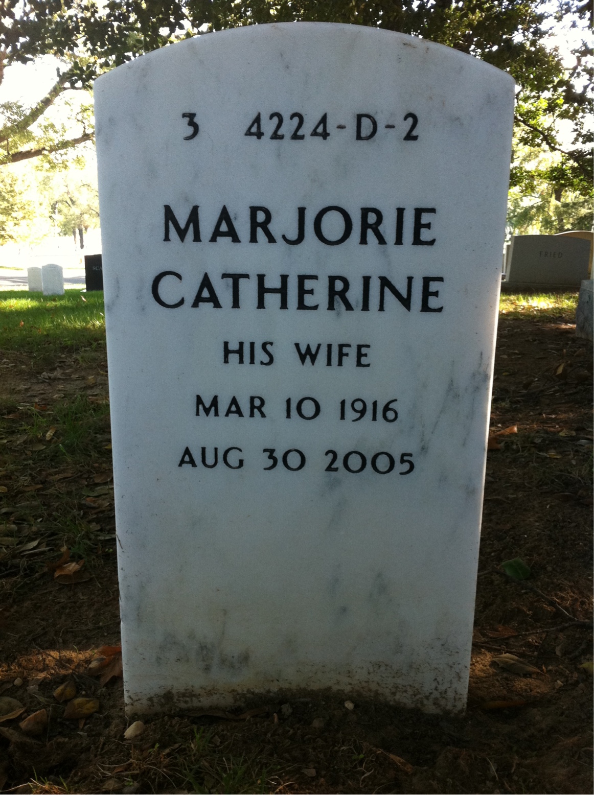 Back of headstone — Thomas Matkovcik