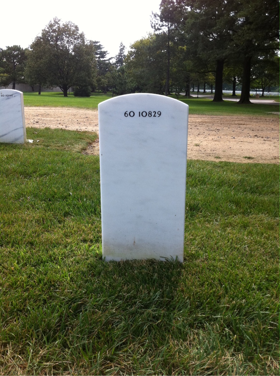 Back of headstone — Theodore Molthen