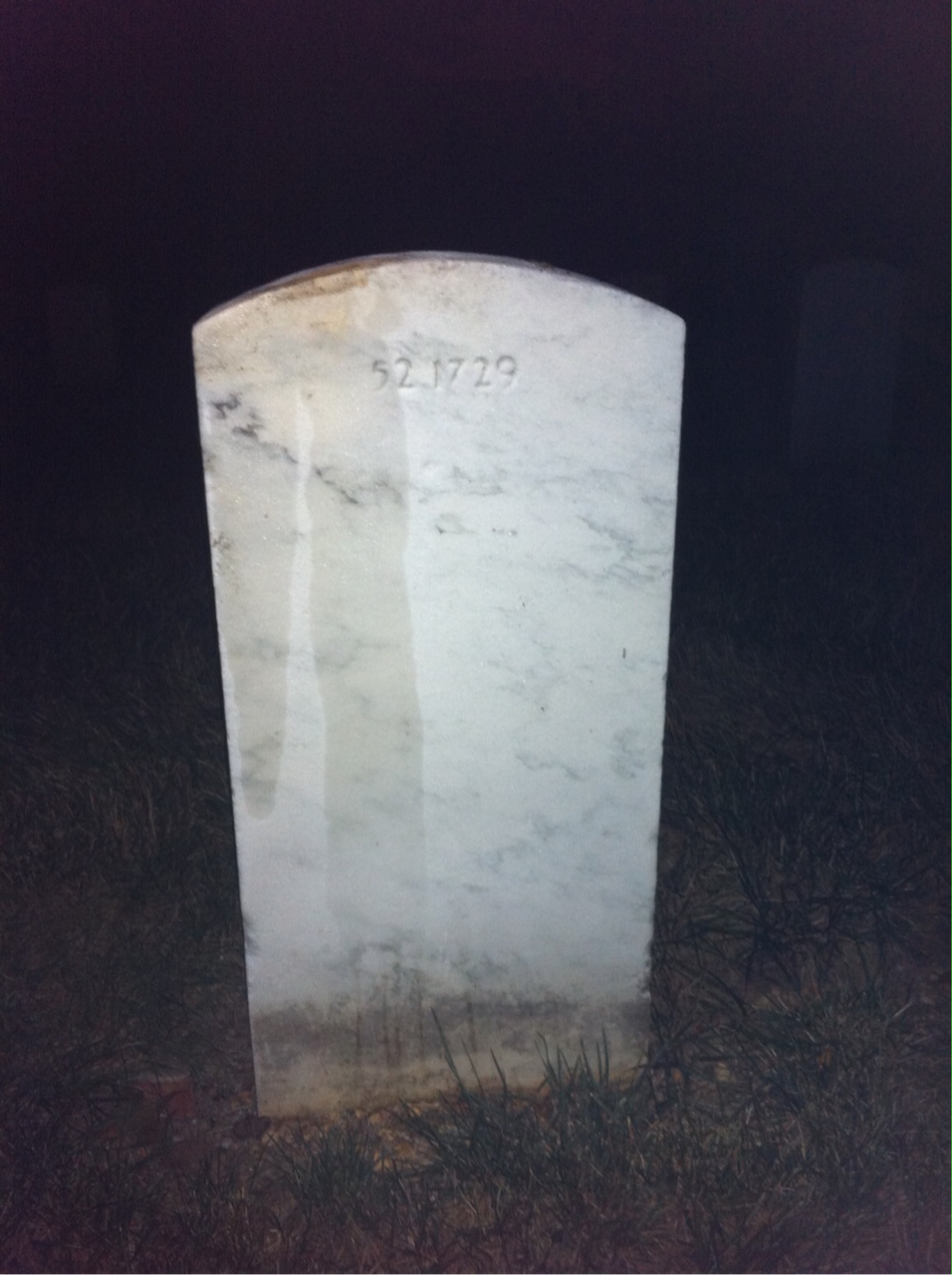 Back of headstone — Berberian Berge