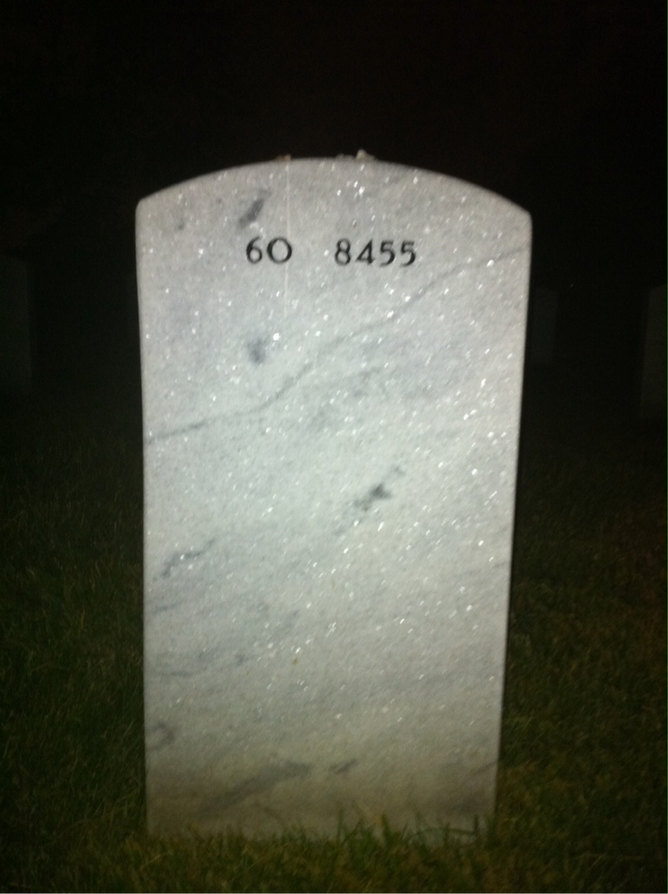 Back of headstone — Joseph Mccloud